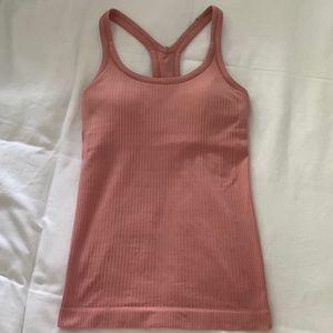 Lululemon Puff Pink Ebb To Street Tank